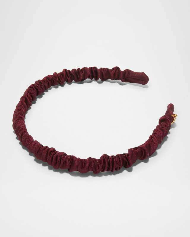 Jessie Slim Ruched Headband